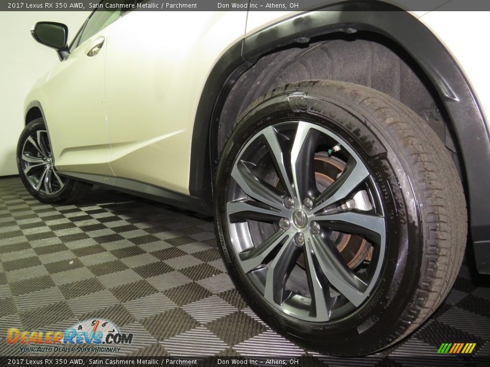 2017 Lexus RX 350 AWD Satin Cashmere Metallic / Parchment Photo #10
