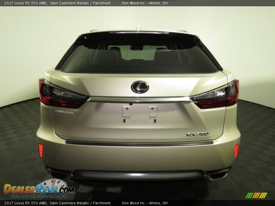 2017 Lexus RX 350 AWD Satin Cashmere Metallic / Parchment Photo #11