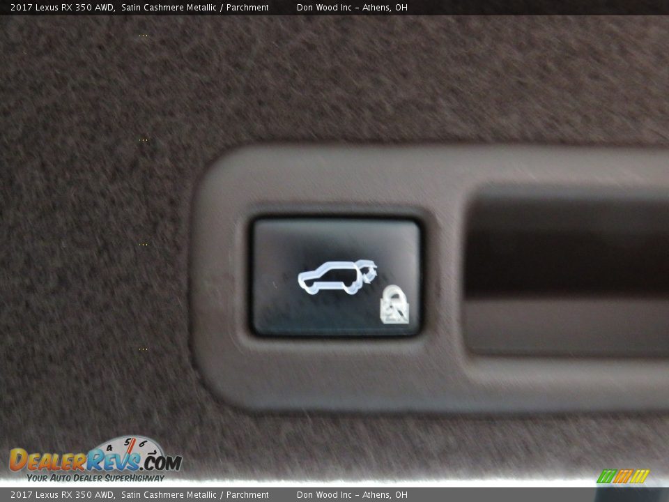 2017 Lexus RX 350 AWD Satin Cashmere Metallic / Parchment Photo #14