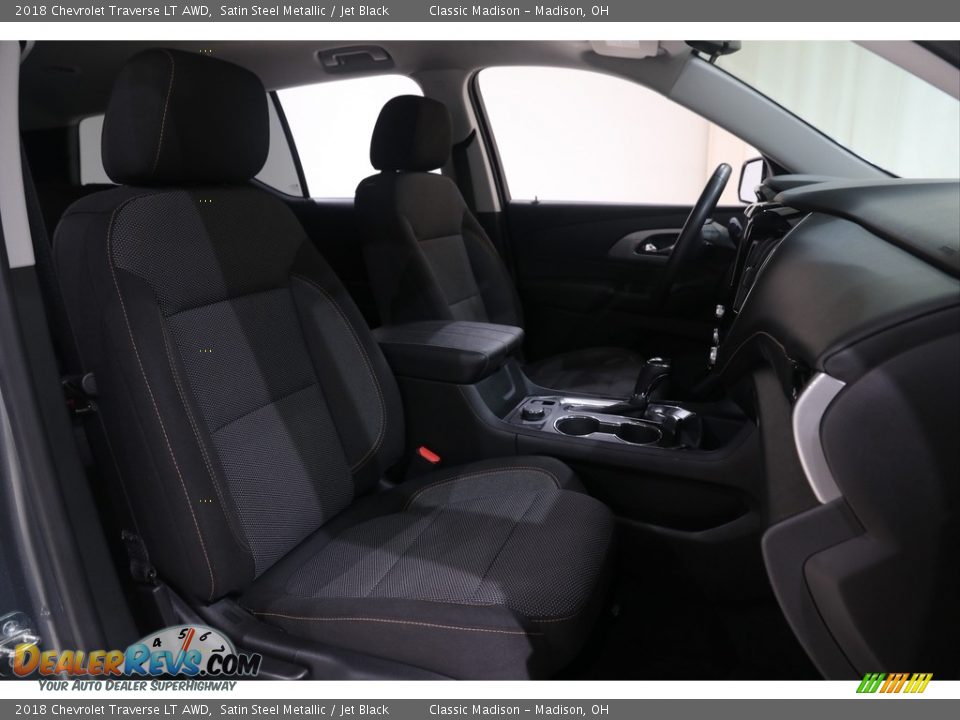 2018 Chevrolet Traverse LT AWD Satin Steel Metallic / Jet Black Photo #20