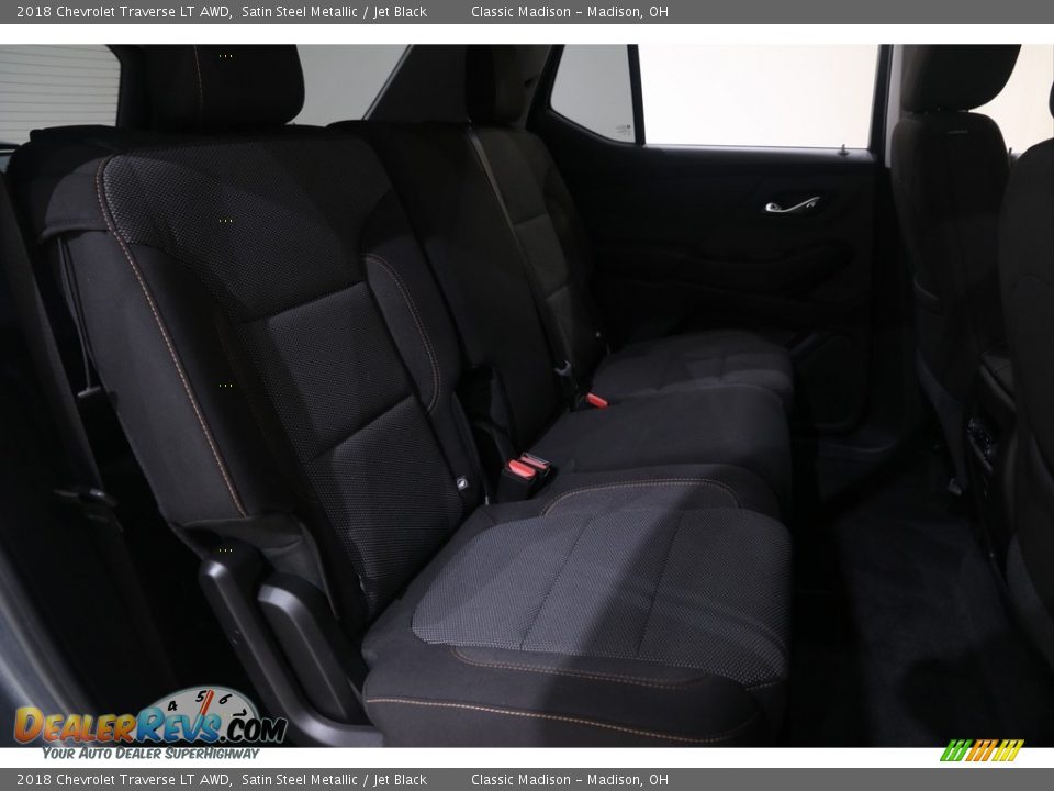 2018 Chevrolet Traverse LT AWD Satin Steel Metallic / Jet Black Photo #21