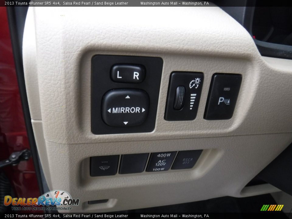 2013 Toyota 4Runner SR5 4x4 Salsa Red Pearl / Sand Beige Leather Photo #21