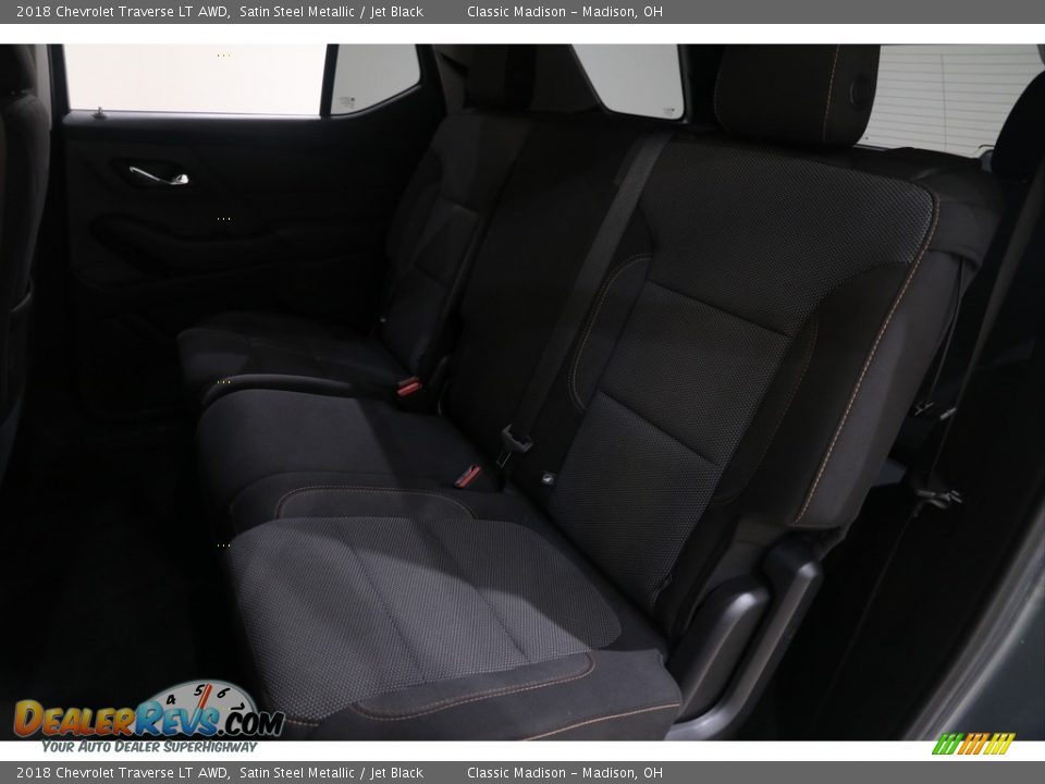 2018 Chevrolet Traverse LT AWD Satin Steel Metallic / Jet Black Photo #22
