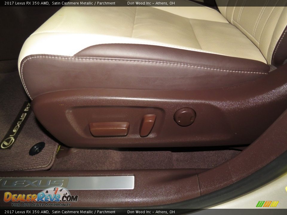 2017 Lexus RX 350 AWD Satin Cashmere Metallic / Parchment Photo #18
