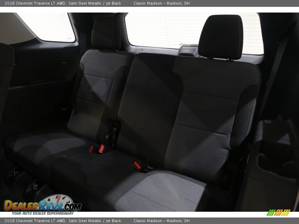 2018 Chevrolet Traverse LT AWD Satin Steel Metallic / Jet Black Photo #23