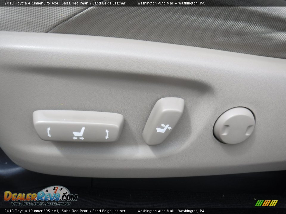 2013 Toyota 4Runner SR5 4x4 Salsa Red Pearl / Sand Beige Leather Photo #23