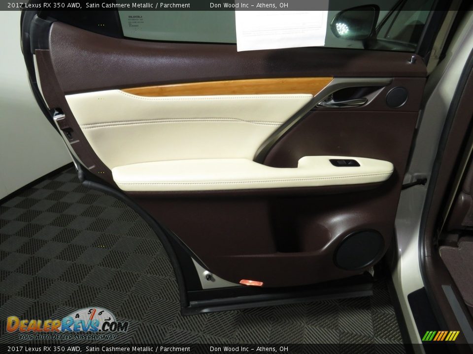 2017 Lexus RX 350 AWD Satin Cashmere Metallic / Parchment Photo #21