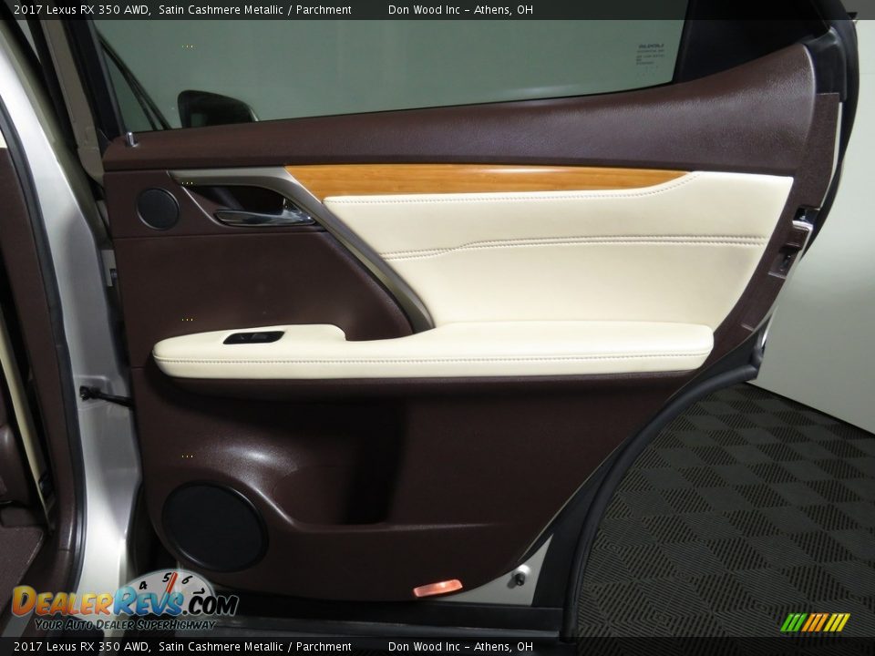 2017 Lexus RX 350 AWD Satin Cashmere Metallic / Parchment Photo #23