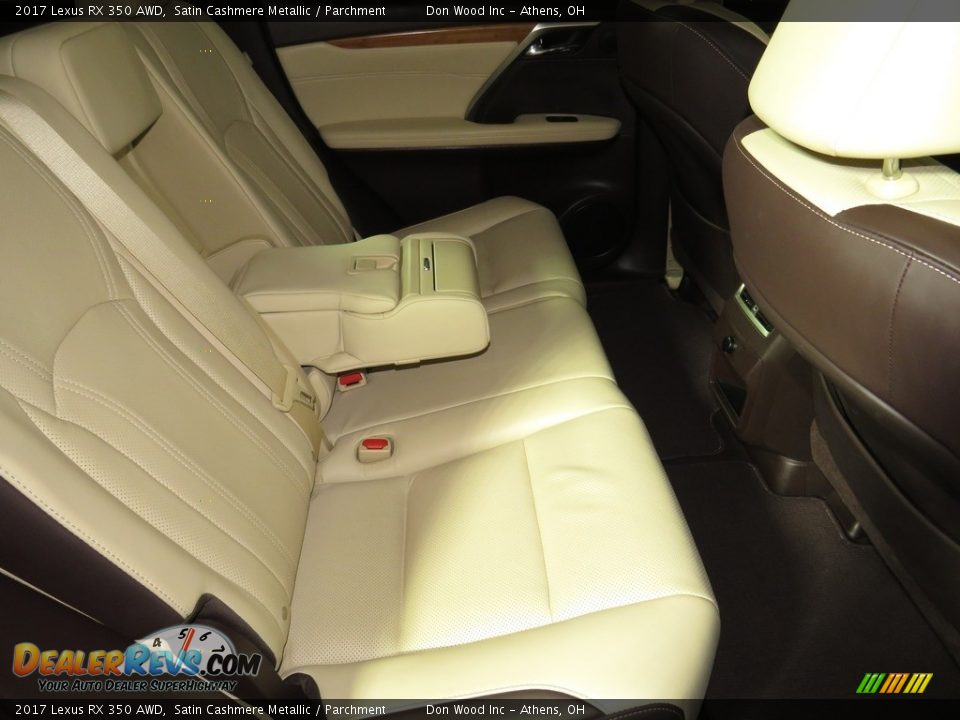 2017 Lexus RX 350 AWD Satin Cashmere Metallic / Parchment Photo #24