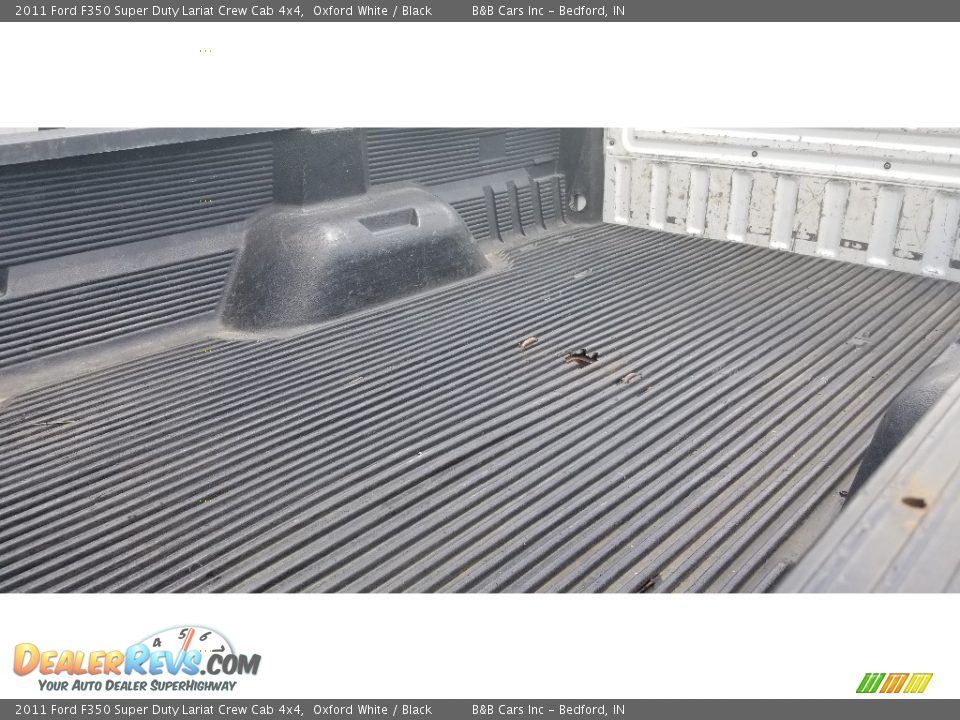 2011 Ford F350 Super Duty Lariat Crew Cab 4x4 Oxford White / Black Photo #12