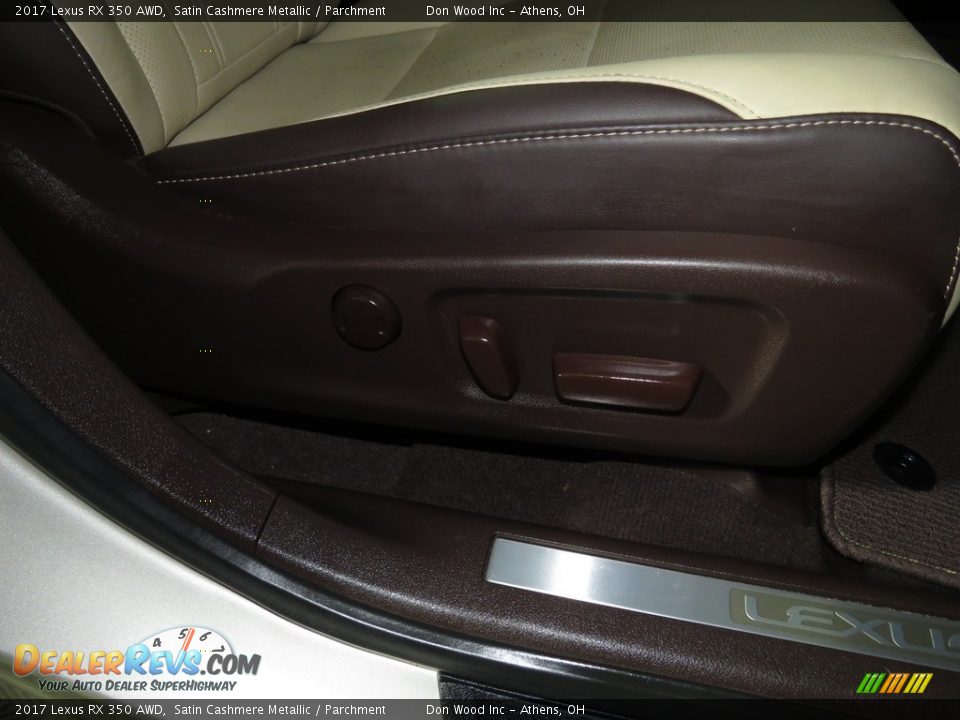 2017 Lexus RX 350 AWD Satin Cashmere Metallic / Parchment Photo #26