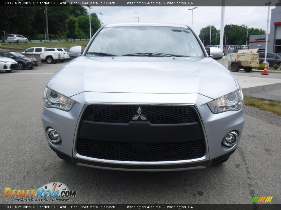 2012 Mitsubishi Outlander GT S AWD Cool Silver Metallic / Black Photo #12