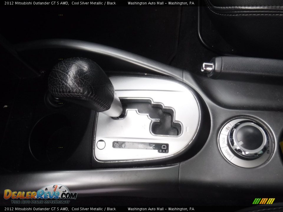 2012 Mitsubishi Outlander GT S AWD Cool Silver Metallic / Black Photo #24