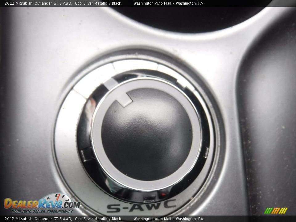 2012 Mitsubishi Outlander GT S AWD Cool Silver Metallic / Black Photo #25