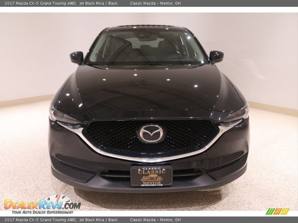 2017 Mazda CX-5 Grand Touring AWD Jet Black Mica / Black Photo #2