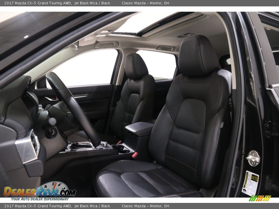 2017 Mazda CX-5 Grand Touring AWD Jet Black Mica / Black Photo #5