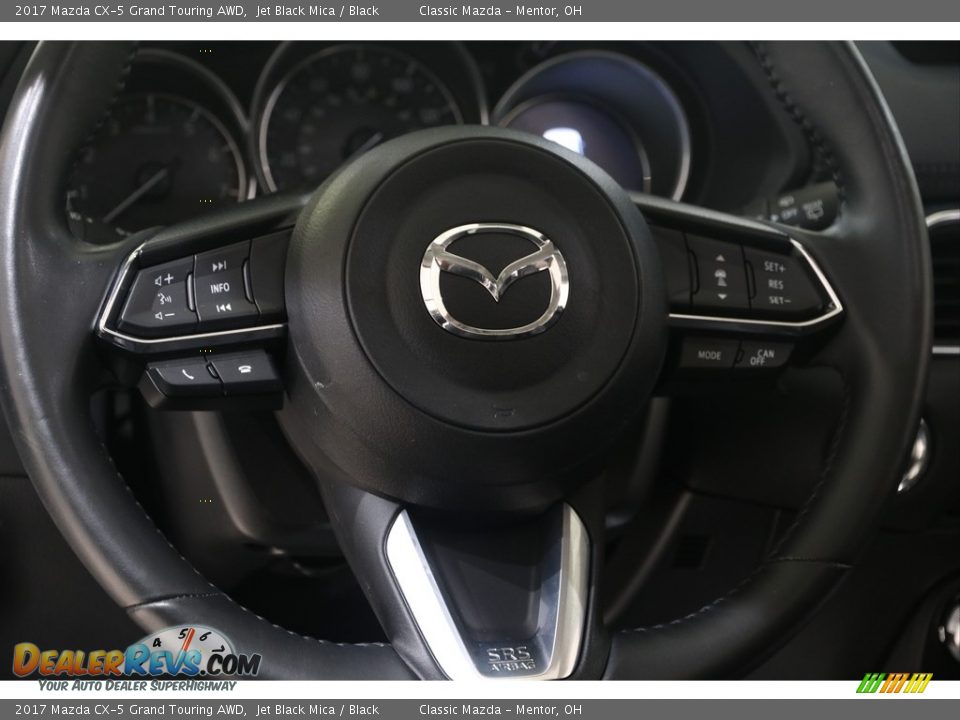 2017 Mazda CX-5 Grand Touring AWD Jet Black Mica / Black Photo #7