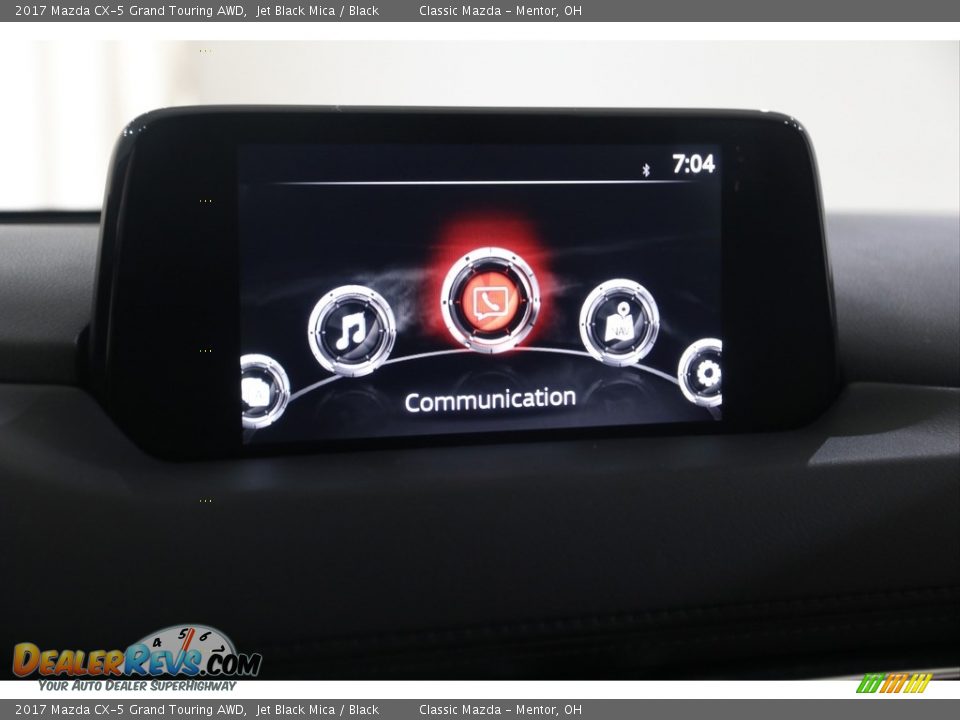 2017 Mazda CX-5 Grand Touring AWD Jet Black Mica / Black Photo #10