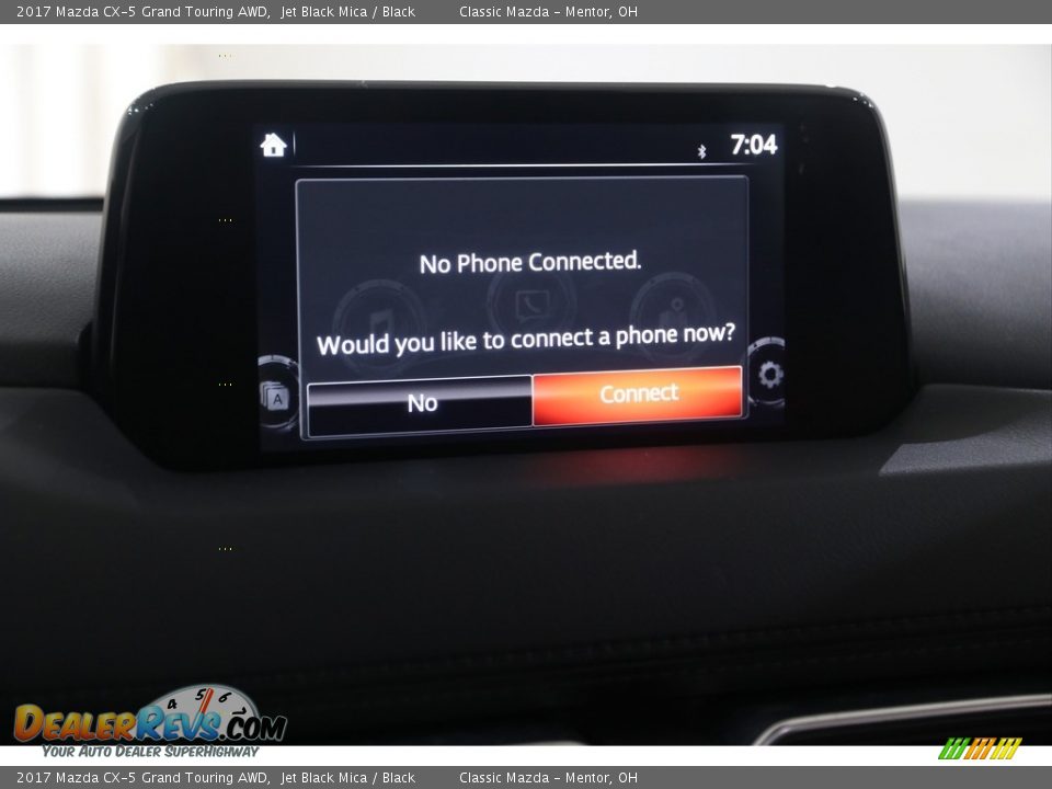 2017 Mazda CX-5 Grand Touring AWD Jet Black Mica / Black Photo #11