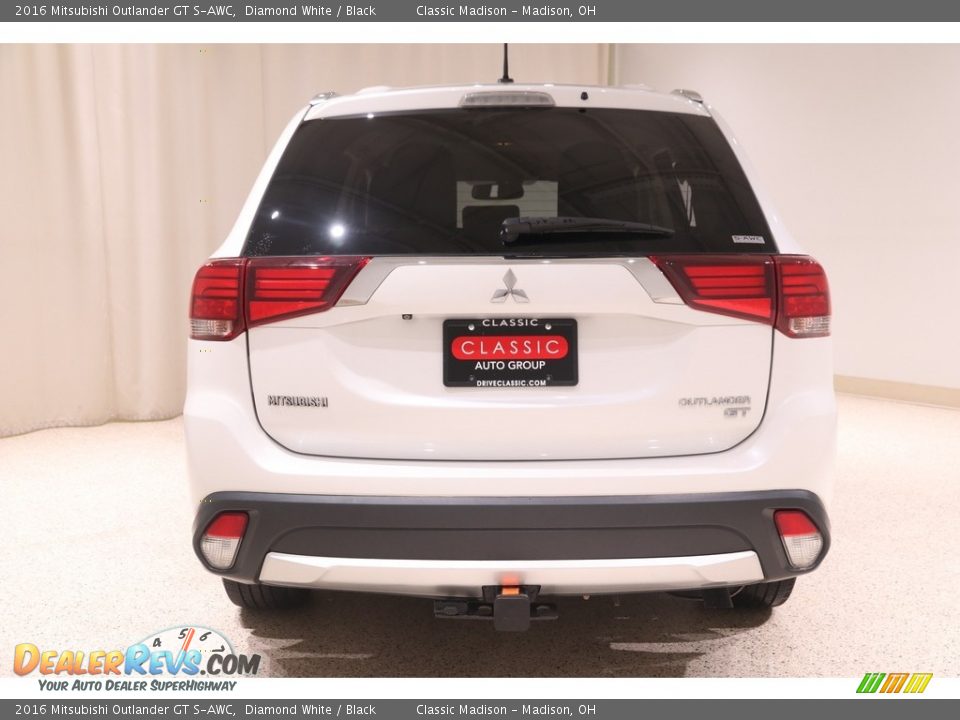 2016 Mitsubishi Outlander GT S-AWC Diamond White / Black Photo #18