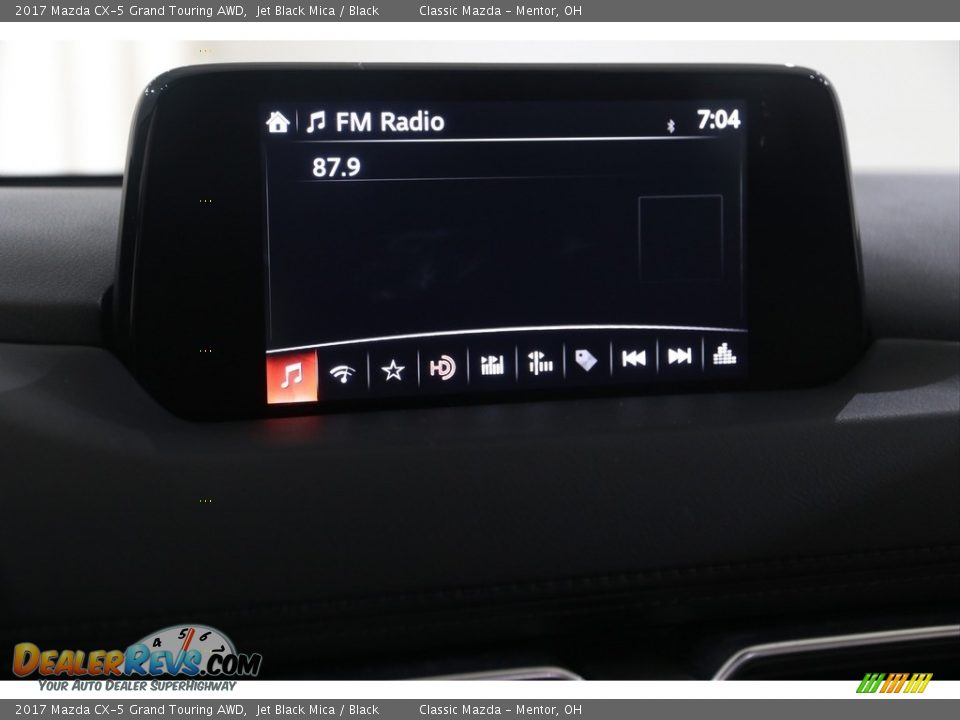 2017 Mazda CX-5 Grand Touring AWD Jet Black Mica / Black Photo #13
