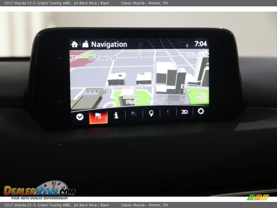 2017 Mazda CX-5 Grand Touring AWD Jet Black Mica / Black Photo #14