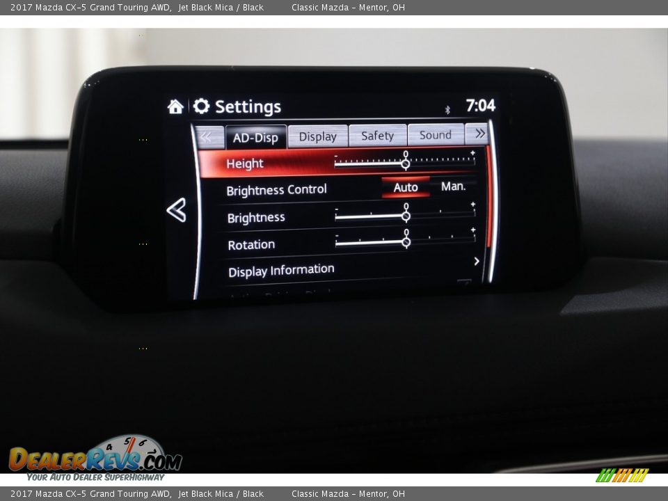 2017 Mazda CX-5 Grand Touring AWD Jet Black Mica / Black Photo #15