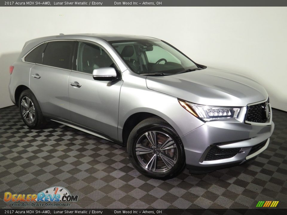 Lunar Silver Metallic 2017 Acura MDX SH-AWD Photo #2