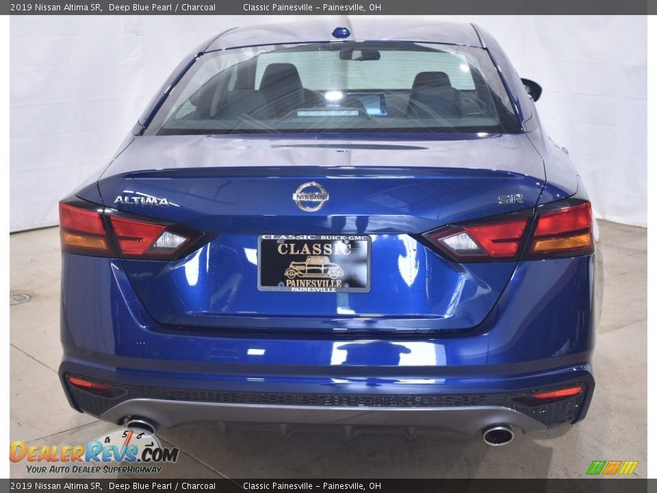 2019 Nissan Altima SR Deep Blue Pearl / Charcoal Photo #3