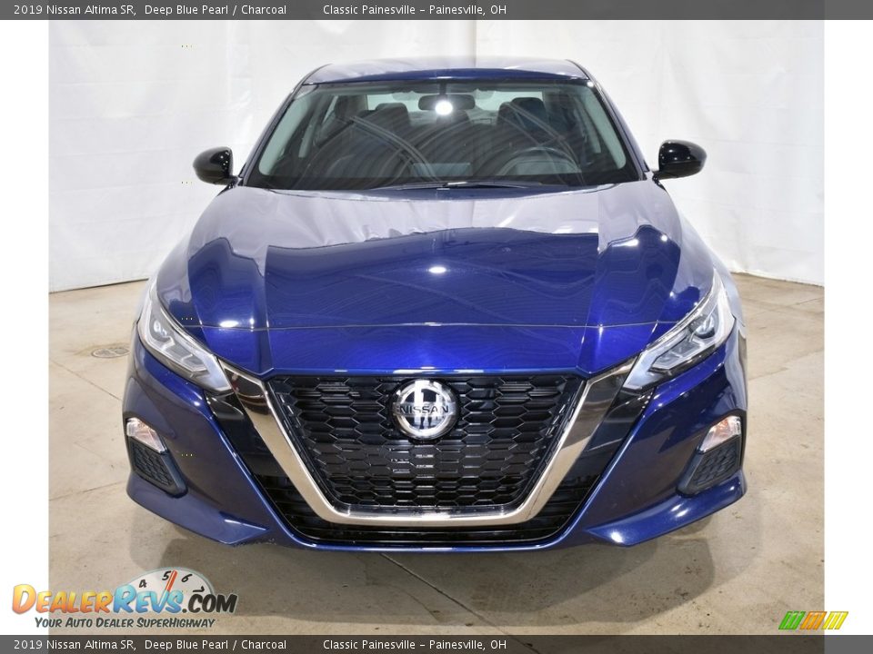 2019 Nissan Altima SR Deep Blue Pearl / Charcoal Photo #4
