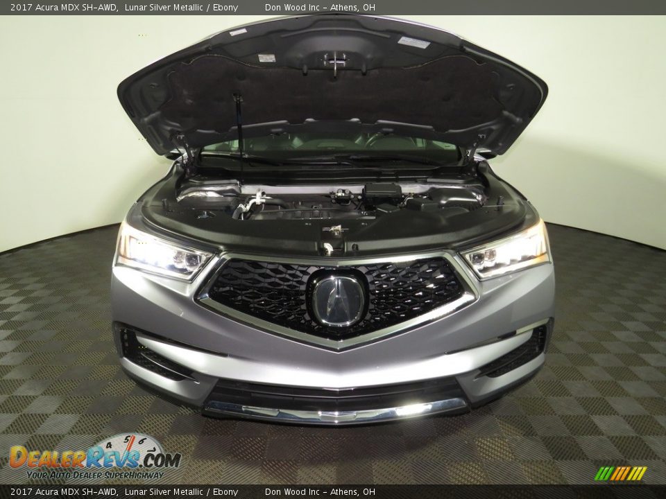 2017 Acura MDX SH-AWD Lunar Silver Metallic / Ebony Photo #5