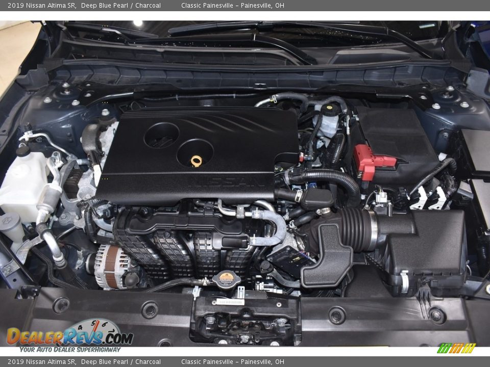 2019 Nissan Altima SR Deep Blue Pearl / Charcoal Photo #6