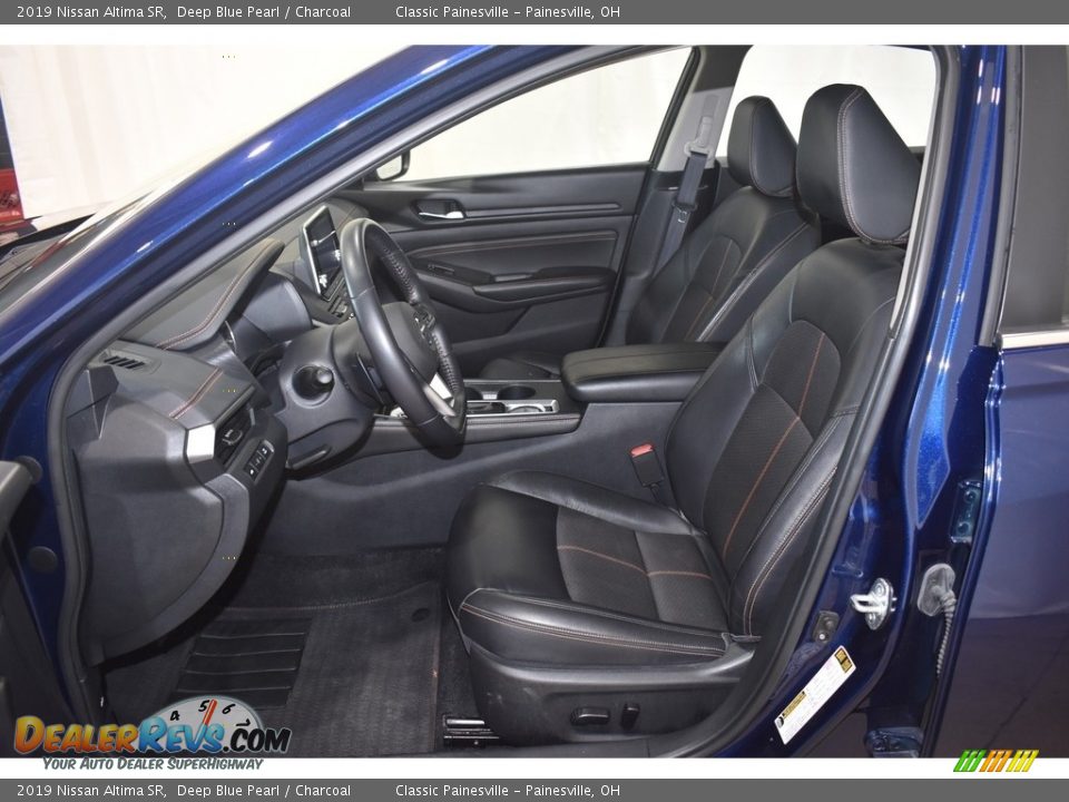 2019 Nissan Altima SR Deep Blue Pearl / Charcoal Photo #7