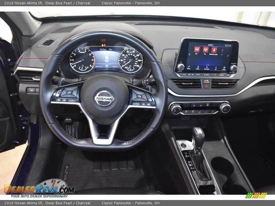 2019 Nissan Altima SR Deep Blue Pearl / Charcoal Photo #11