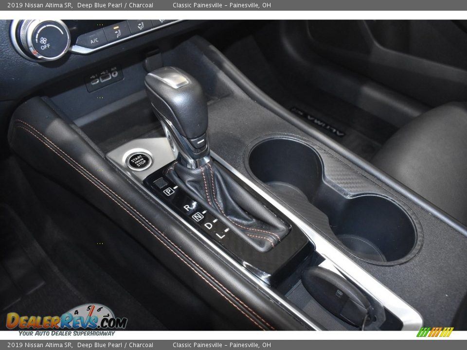 2019 Nissan Altima SR Deep Blue Pearl / Charcoal Photo #13
