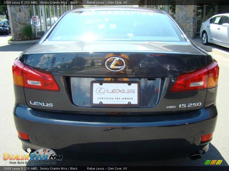 2006 Lexus IS 250 AWD Smoky Granite Mica / Black Photo #5
