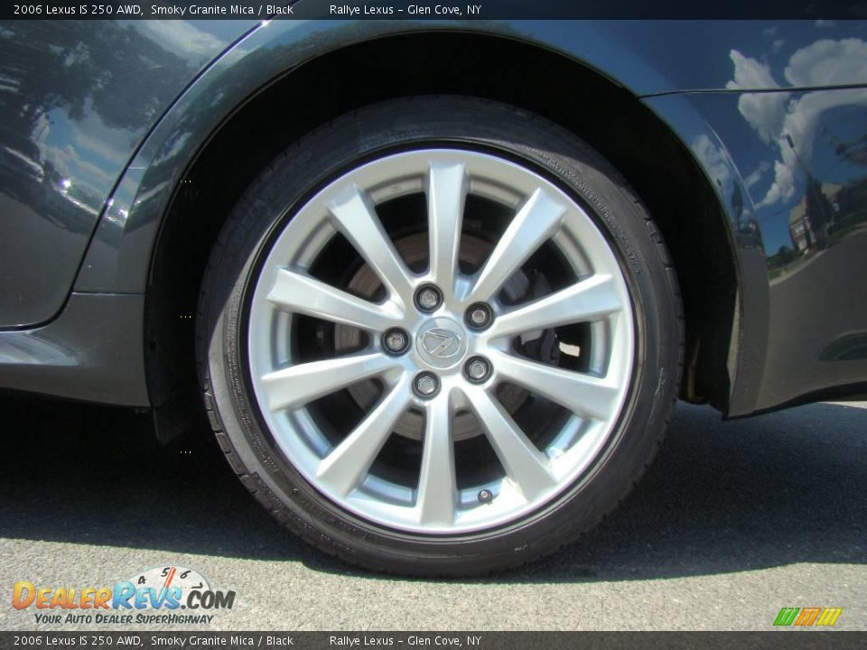 2006 Lexus IS 250 AWD Smoky Granite Mica / Black Photo #6
