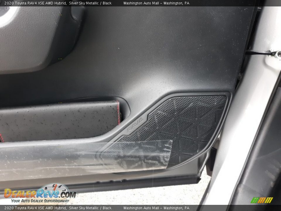 2020 Toyota RAV4 XSE AWD Hybrid Silver Sky Metallic / Black Photo #9