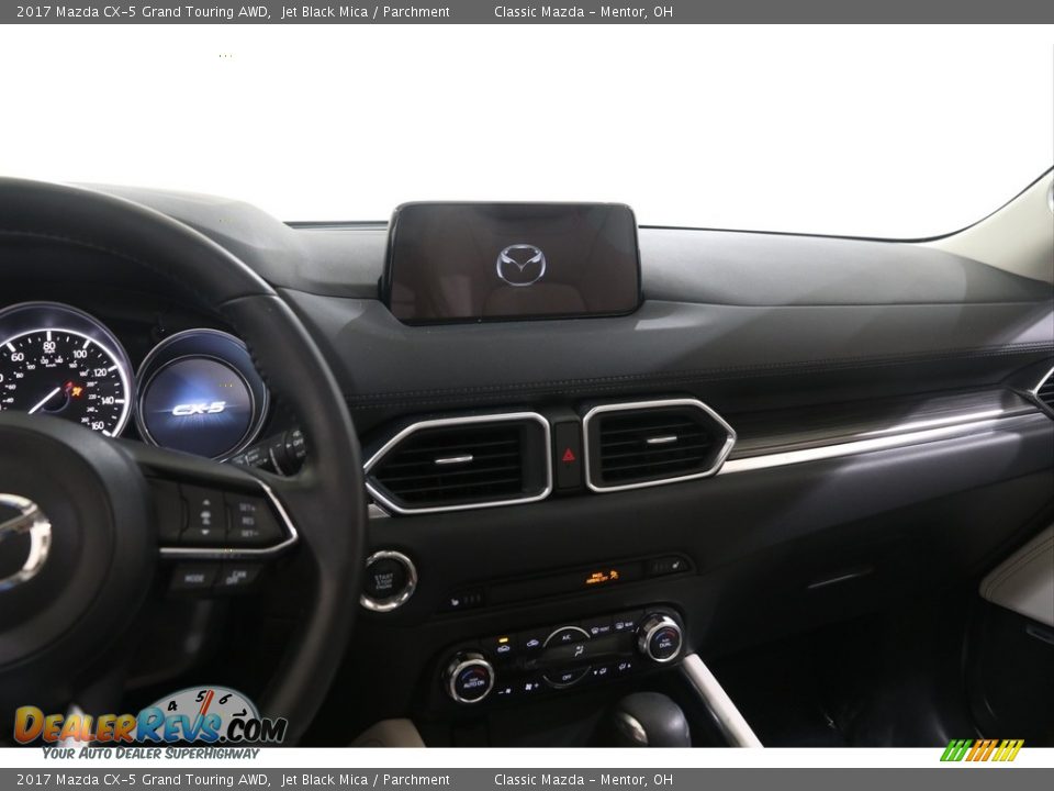 2017 Mazda CX-5 Grand Touring AWD Jet Black Mica / Parchment Photo #9