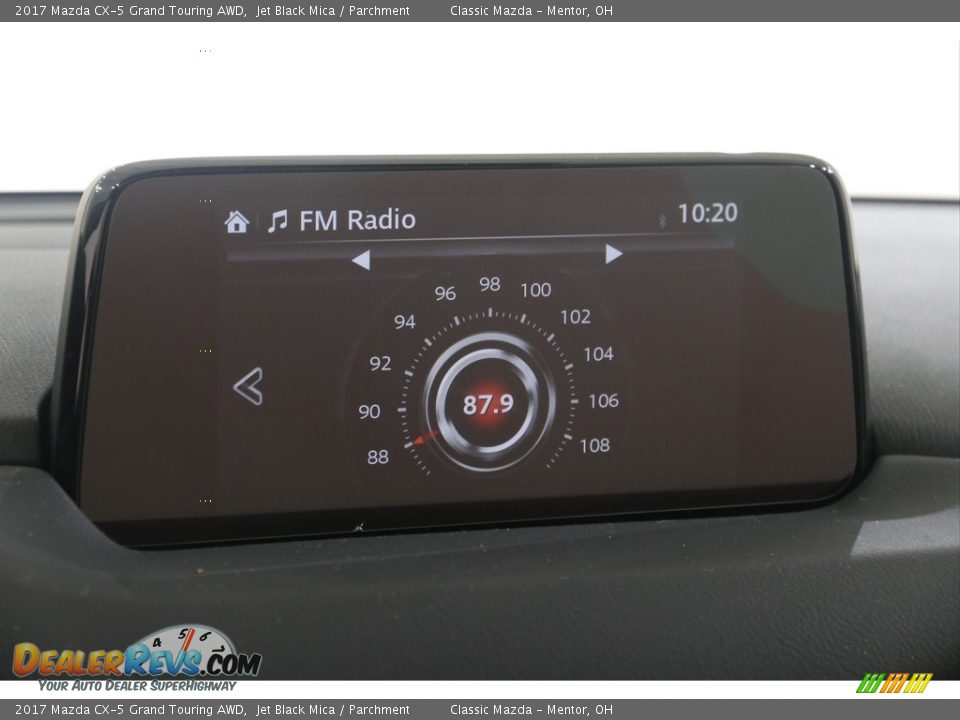 2017 Mazda CX-5 Grand Touring AWD Jet Black Mica / Parchment Photo #11