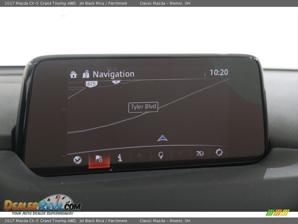 2017 Mazda CX-5 Grand Touring AWD Jet Black Mica / Parchment Photo #12