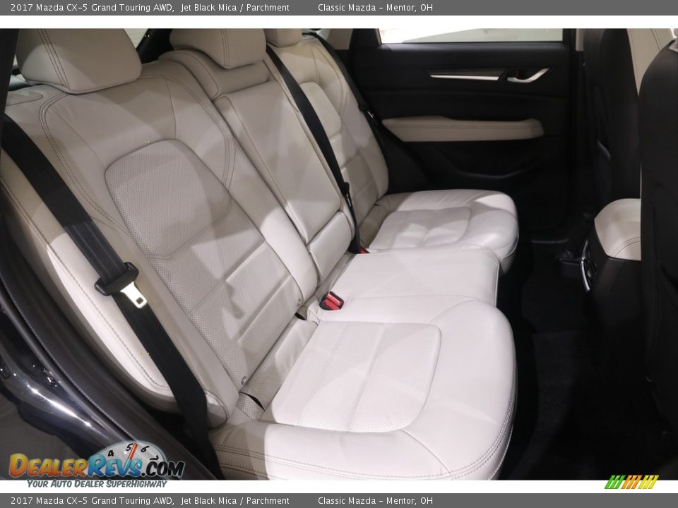 2017 Mazda CX-5 Grand Touring AWD Jet Black Mica / Parchment Photo #15