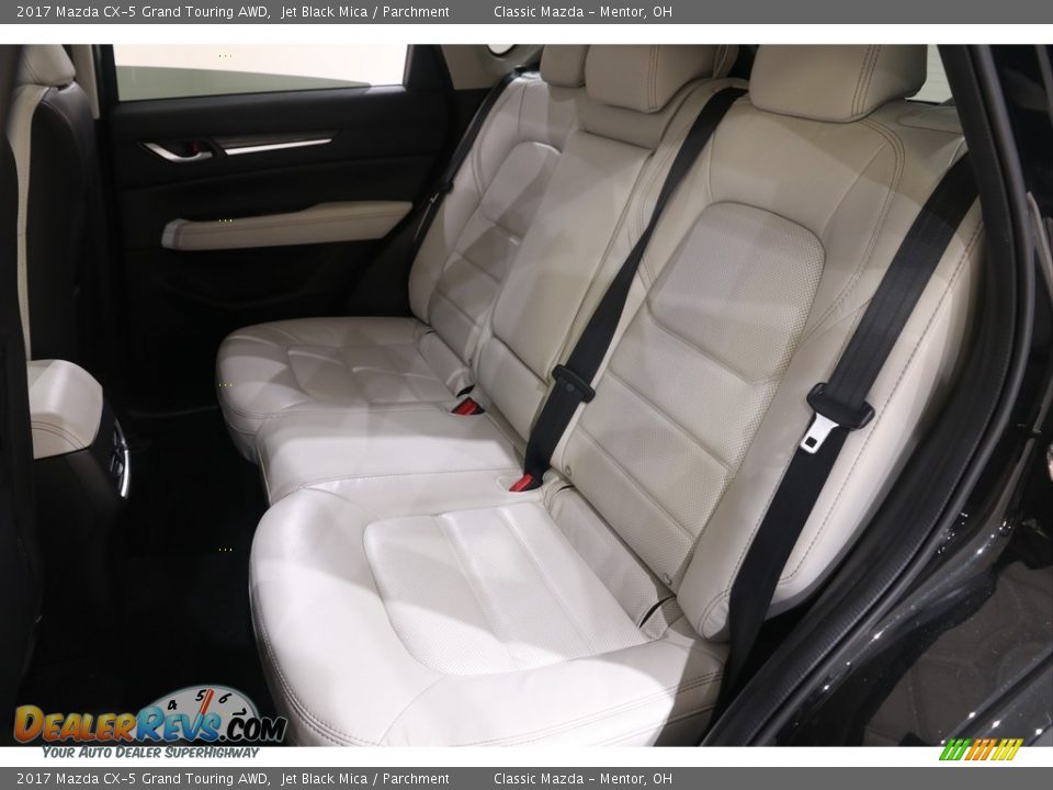 2017 Mazda CX-5 Grand Touring AWD Jet Black Mica / Parchment Photo #16
