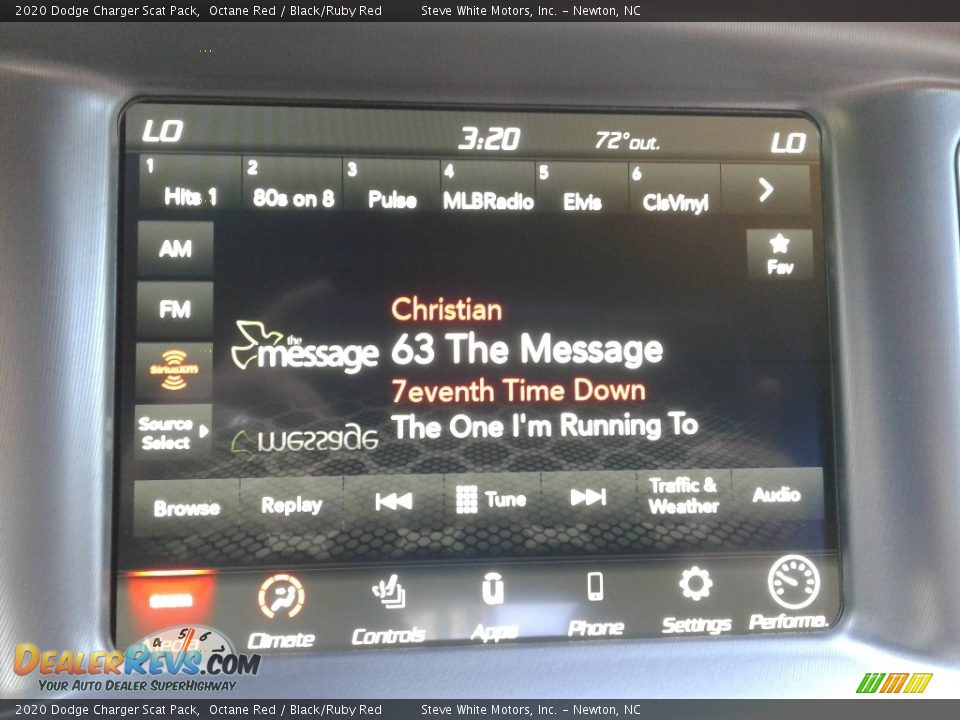 2020 Dodge Charger Scat Pack Octane Red / Black/Ruby Red Photo #22