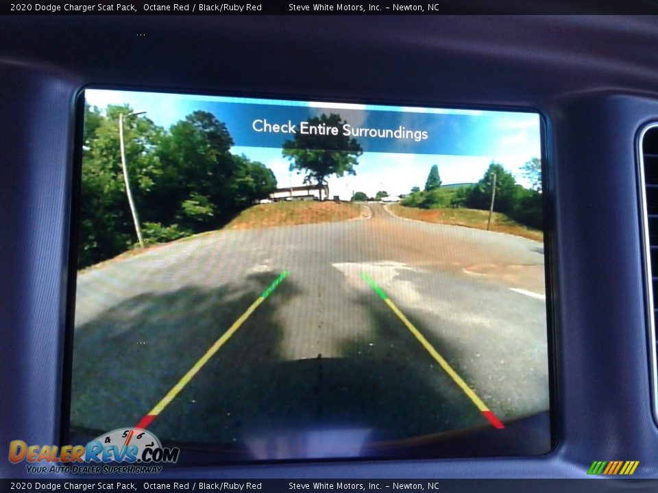 2020 Dodge Charger Scat Pack Octane Red / Black/Ruby Red Photo #24