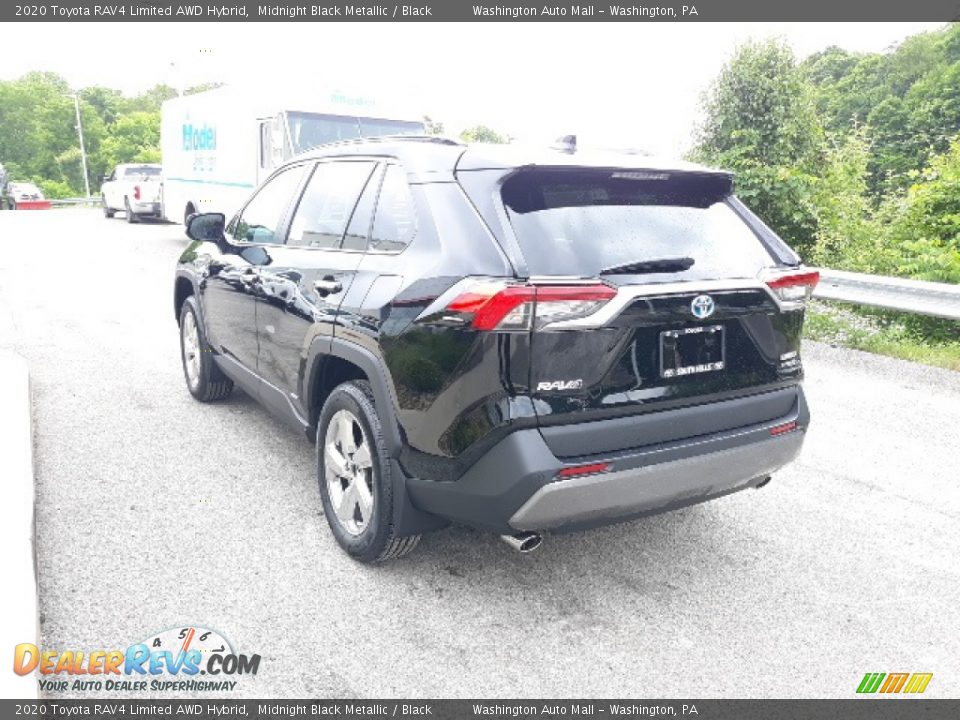 2020 Toyota RAV4 Limited AWD Hybrid Midnight Black Metallic / Black Photo #2