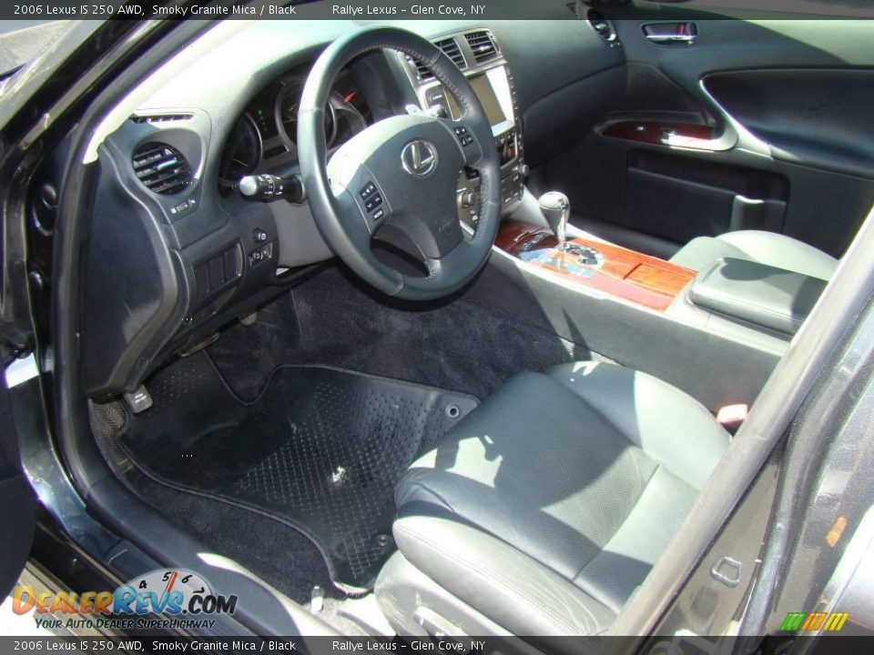 2006 Lexus IS 250 AWD Smoky Granite Mica / Black Photo #10