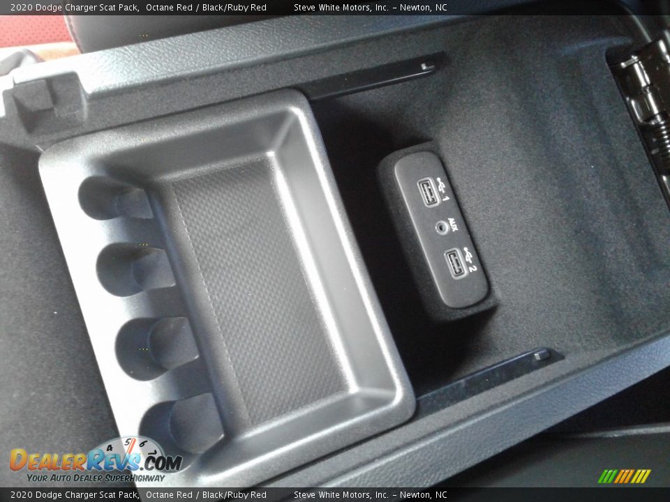 2020 Dodge Charger Scat Pack Octane Red / Black/Ruby Red Photo #27