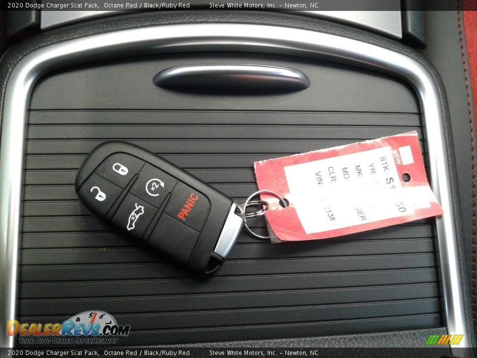 2020 Dodge Charger Scat Pack Octane Red / Black/Ruby Red Photo #29