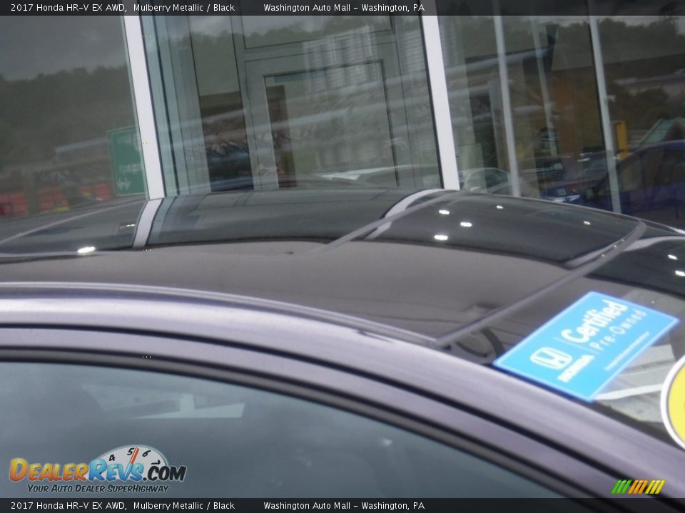 2017 Honda HR-V EX AWD Mulberry Metallic / Black Photo #3